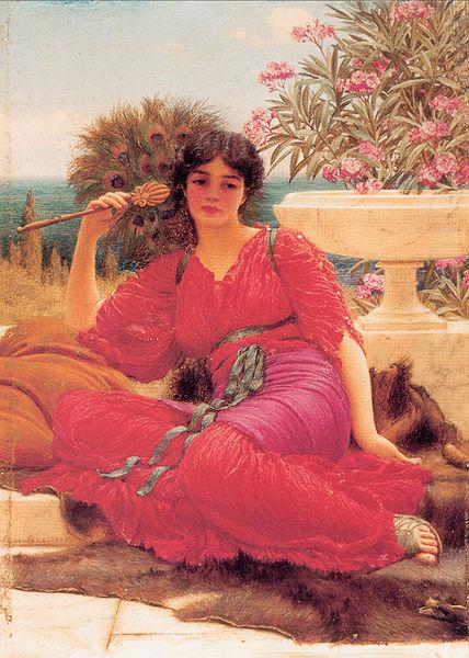 Flabellifera, John William Godward